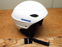 未使用 SWANS スワンズ スキーヘルメット H-45R L W ホワイト サイズL (58cm-64cm) スキー スノボ用 タグ付き 管理5SS1205M-F04_画像2