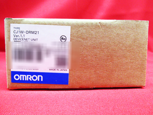 未開封品 OMRON オムロン （立石電機） CJ1W-DRM21 Ver.1.1 DeviceNet UNIT ユニット 管理5B1211M-R2