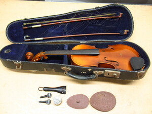 SUZUKI VIOLIN スズキバイオリン バイオリン 1/4 No.240 1974 弦楽器 鈴木 名古屋 管理5NT1217B-G02