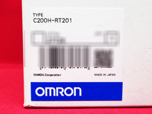 未使用品 OMRON オムロン C200H-RT201 リモートI Oユニット シーケンサー 管理5B1215H-P3_画像8