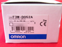 新品未使用 OMRON オムロン ピッキングセンサ F3W-D052A 管理23D1220B_画像9