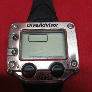 ジャンク品 apollo アポロ DiveAdvisor アドバイザー ダイブコンピューター ダイコン ダイビング 管理5R1226E-YPの画像2