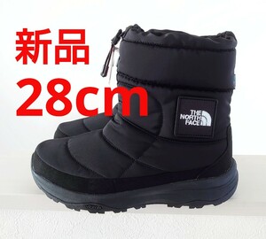 新品★THE NORTH FACE Nuptse Bootie WP Ⅵ Logo ザノースフェイス ヌプシブーティ ウォータープルーフ ロゴ スノーブーツ 28cm 国内正規