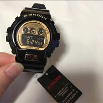 新品　タグ付き　国内 カシオ CASIO Gショック G-SHOCK　GD-X6900FB-1JF 黒 金 ブラック ゴールド デジタル 腕時計_画像1