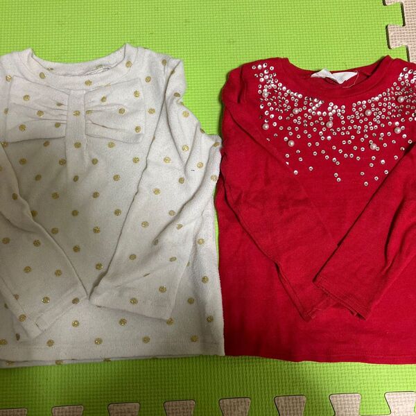 トップス 長袖 95 H&M 女の子 まとめうり