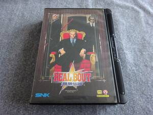 正規品 SNK NEOGEO ネオジオ ロムカセット　Real Bout リアルバウト餓狼伝説