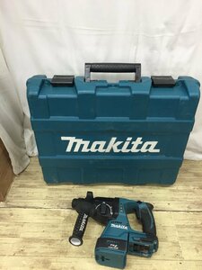 【中古品】makita(マキタ) 24㎜18v充電式ハンマドリル 青(本体/ケース付) HR244DZK　/IT69DO4BZZV4