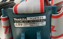マキタ Makita 充電式ヘッドライト ML121 バッテリ・充電器なし_画像4