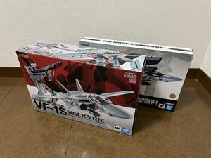 ★美品★中古★BANDAI★DX超合金 劇場版VF-1S バルキリー（一条輝機）＋ストライク／スーパーパーツセット★マクロス★