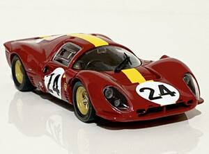 1/43 Ferrari 330 P4 #24 Willy Mairesse / ‘Beurlys’ Jean Blaton ◆ 3位 24h Le Mans 1967 ◆ フェラーリ ル マン24時間レース 