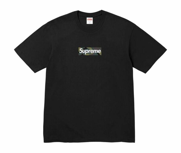 Supreme Box Logo Tee Black Tシャツ 黒 シュプリーム camo カモ