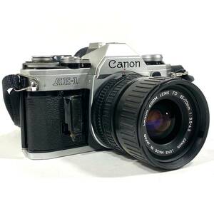 2000円〜 Canon AE-1 ボディ&レンズセット キャノン 一眼レフ Camera フィルムカメラ 送料無料 外装簡易クリーニング済 C5