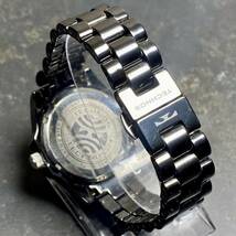 1000円〜 TECHNOS CERAMIC SAPPHIRE WATER RESISTANT 5ATM テクノス メンズ 腕時計 WristWatch ビンテージ 送料無料 簡易クリーニング済 T5_画像5