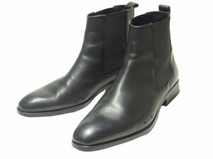 *ZARA* men's side-gore boots 44/ black Synth tik leather boots Chelsea boots The llama n shoes shoes ZARA MAN