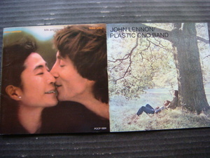 JOHN LENNON/ジョン・レノン「MILK AND HONEY A HEART PLAY」「PLASTIC ONO BAND/ジョンの魂」国内盤 CD