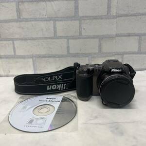 超美品 Nikon COOLPIX L120 コンパクトデジタルカメラ ブラック 黒 CD ROM付き