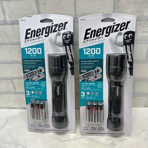 未使用 2点セット エナジャイザー YMHT61 ハイブリッドタクティカルメタルライト Energizer ブラック 懐中電灯 1200ルーメン LED