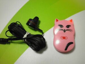 PINK CAT mp3 player+earphone TEST ONLY no brand