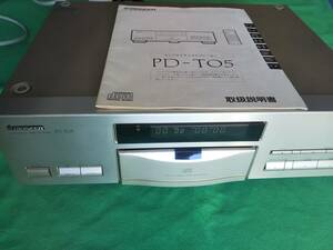 ジャンク品　　パイオニア　PD-TO5 ＣＤプレ－ヤ－　　CD認識出来ず　　CDレンズ不具合　　　PD-3000　の普及機