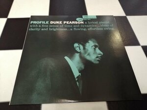 デューク・ピアソン Duke Pearson/プロフィール Profile ブルーノート国内盤 LP 全曲再生確認 Blue Note BNJ-71005 Gene Taylor・Humphries