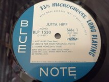 ★ ユタ・ヒップ・ウィズ・ズート・シムズ / JUTTA HIPP with zoot sim LP ブルーノート blue note_画像3