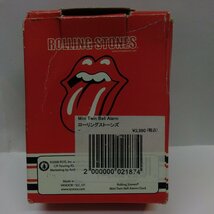 ★ 未使用 Rolling Stones ミニ目覚まし時計 正規ライセンス グッズ　2008年モノ_画像5