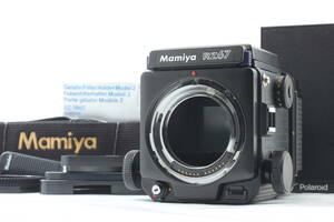 1円スタート[美品]Mamiya マミヤ RZ67 Body Waist level Camera 120 Film Back Polaroid　C-1157102020