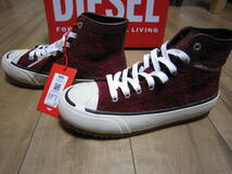 ●DIESEL S-PRINCIPIA MID XY02966 P4779T4321 ●color Bordeaux ボルドー ●size 25.5 _画像3