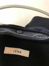 イエナ IENA 大人可愛い使える2WAYフーディーxノーカラーゆったりジップアップ上質ウールコート♪_画像5