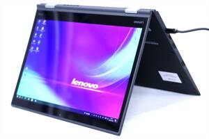 【1円～】Office2021 Corei7 大容量メモリ搭載！14型WQHDタッチ液晶2-in-1PC！ThinkPad X1 Yoga i7-7600U RAM16G SSD256G Win10 ACアダプタ