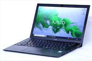 【1円～】新品大容量SSD換装済！軽量1.06kg快速PC！VAIO S13 VJS131C11N i5-6200U RAM8G SSD512G 13.3FHD Win10