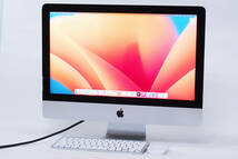 【1円～】超高精細21.5型Retine4K液晶 RadeonPro555 iMac Ci5-3.0G i5-7400 RAM16GB SSD512GB Type-C(Thunderbolt3) OS 13 Ventura_画像1