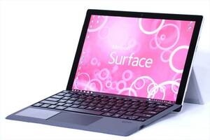 【1円～】Office2021搭載！768g軽量タブレット！Surface Pro 5 m3-7Y30 RAM4G SSD128G 12.3PixelSense 新品キーボードカバー追加可能 Win10