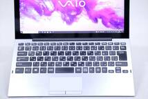 【1円～】贅沢装備搭載2-in-1タブレットPC！VAIO Pro PA VJPA11C12N i7-8500Y メモリ16G SSD256G 12.5FHD SIMフリー LTE Win10_画像4