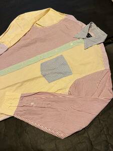 ◆即決送料込み◆J.CREW ジェイクルー クレイジーパターンシャツM◆ヴィンテージビンテージ古着