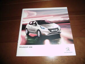  Peugeot 208 [ catalog only A9C5F02 other 2012 year 10 month 26 page ] GT/ premium other 