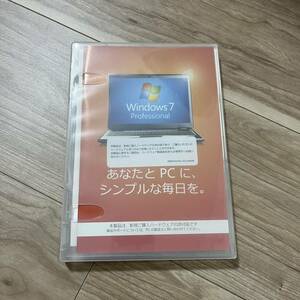 送料185円～■ Microsoft Windows7 Professional 64bit DSP版②