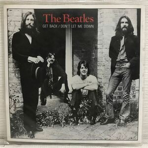 I1216A5 ビートルズ GET BACK / DON'T LET ME DOWN EP レコード R 5777 UK盤 KT刻印 Apple EMI 洋楽 音楽 THE BEATLES Lennon McCartney