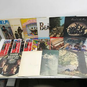 I1218A5 ビートルズ ジョン・レノン LP レコード 16巻セット 洋楽 ヘルプ！ レット・イット・ビー ヘイ・ジュード オールディーズ イマジン