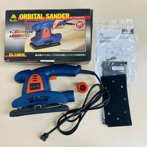 【S-11.1】1円～【NINE DIA】ORBITAL SANDER/オービタルサンダー ES-140CH DIYシリーズ 通電確認〇 電動工具/研磨機