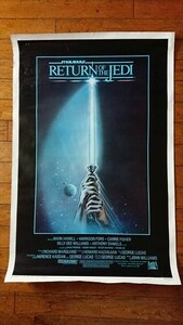 スターウォーズ EP6 ジェダイの帰還/Return of the Jedi 映画ポスター 1980年代 公開映画 海外版 ポスター 雑貨