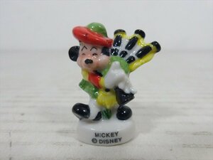 Disney MICKEY キングパイ 陶器製 ミニフィギュア ディズニー ミッキーマウス フェーブ ビンテージ 雑貨