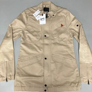 デンハム DENHAM 63800円 未使用 XSサイズ メンズ 綿100% 長袖シャツ ジャケット アウター ブルゾン ミリタリー フード パーカージャケット