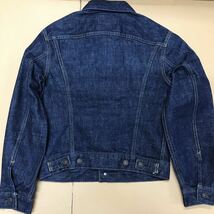 LEVI'S 557 Gジャン デニム ジャケット BIG E デッドストック 復刻 ジーンズ リーバイス 3rd サイズ36インチ 未使用 日本製 MADE IN JAPAN_画像10