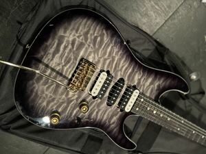 Ibanez AZ47P1QM-BIB Black Ice Burst 使用数回美品　検索　Suhr ストラト 