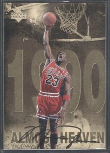 98-99 Upper Deck Michael Jordan Gatorade Jumbo Card 6 (プリントサイン)