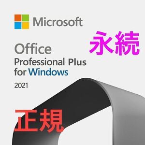 Microsoft Office 2021 Professional Plus永続ライセンス　