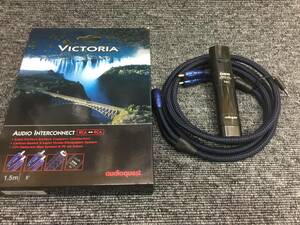 【USED】AUDIOQUEST Victoria 72V DBS(1.5m) [RCAケーブル] 21U9150437812