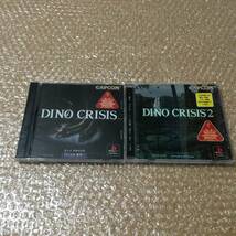 PS 名作 ディノクライシス ＋ ディノ クライシス2 DINO CRISIS 【2本】送料215_画像1