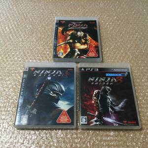 PS3 NINJA GAIDEN Σ Σ2 3ニンジャガイデン シグマ 【3本セット】送料520